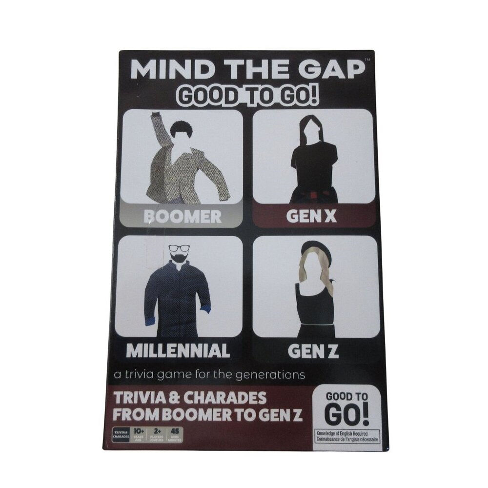 Mind the Gap Trivia Game - Good to Go Version NIB